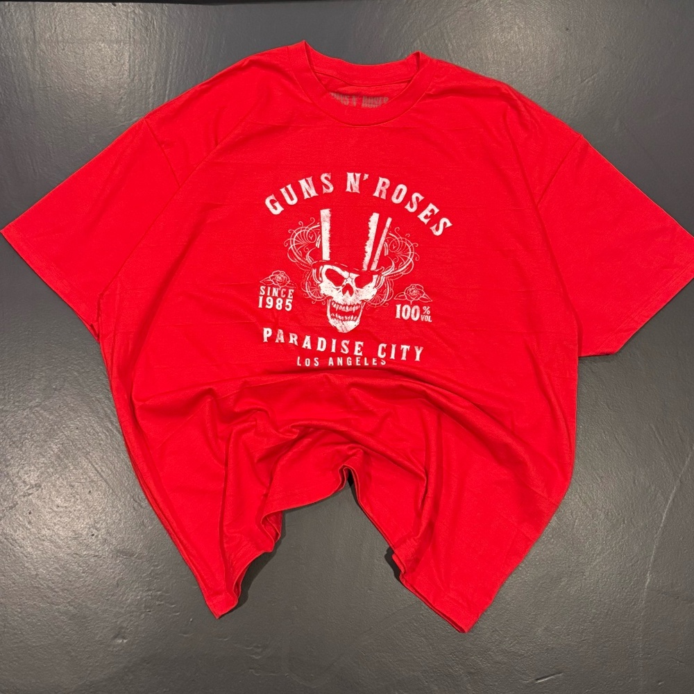 GUNS N`  ROSES RED UNISEX T-SHIRT / 3XL / NEW /  offers 📩